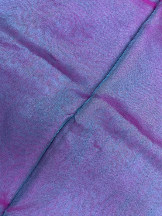 Pure Tissue Weaving Dual Shade (Color Available) 44"Inch