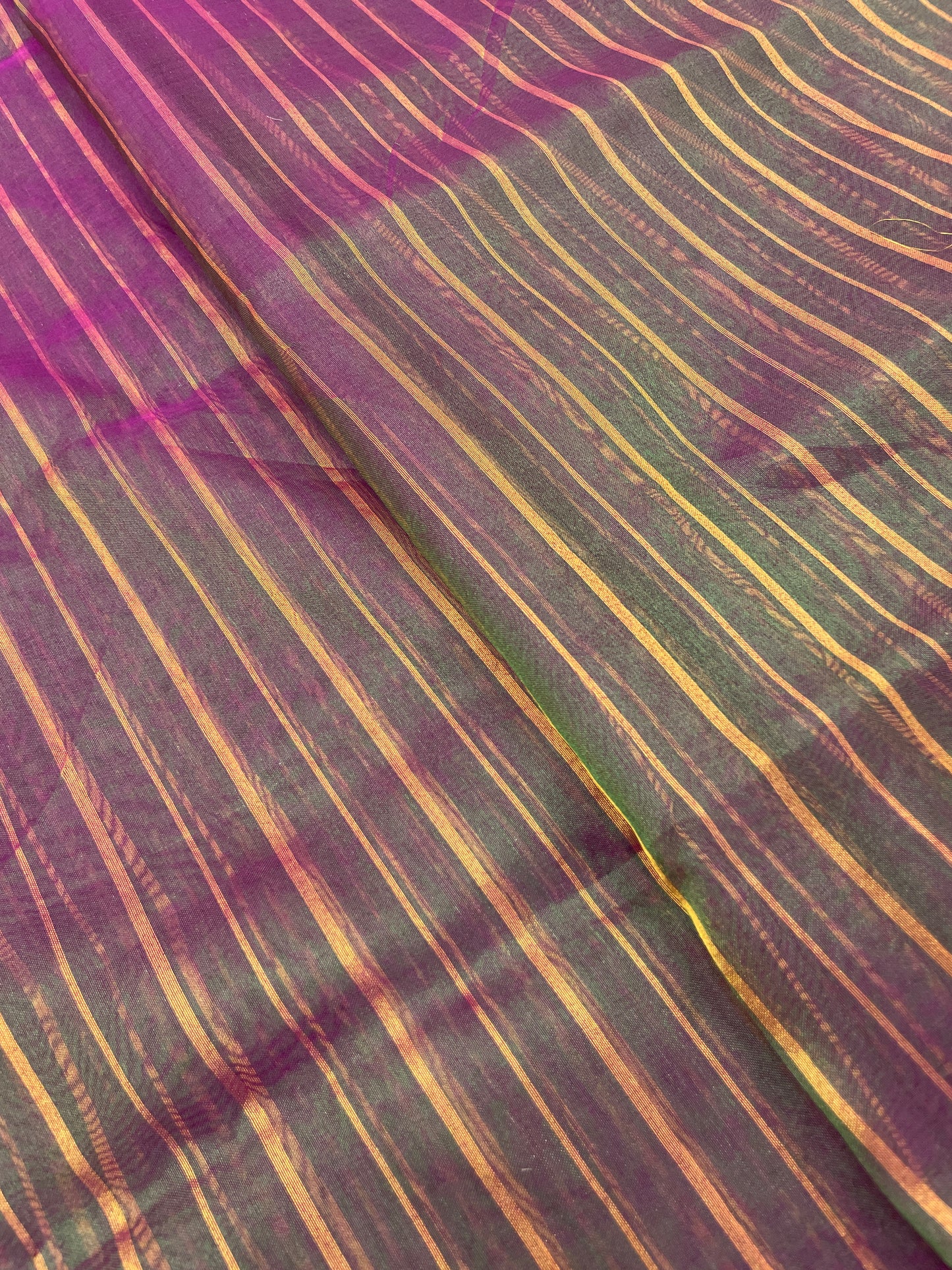 Pure Tissue Weaving Dual Shade (Color Available) 44"Inch