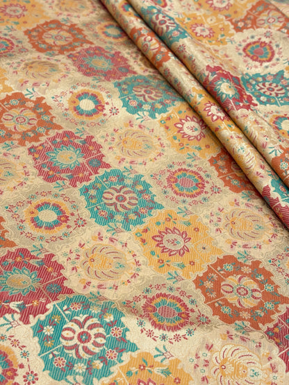 Pure Kimkhwab Weaving (colors available) 44"inch