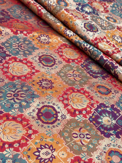 Pure Kimkhwab Weaving (colors available) 44"inch