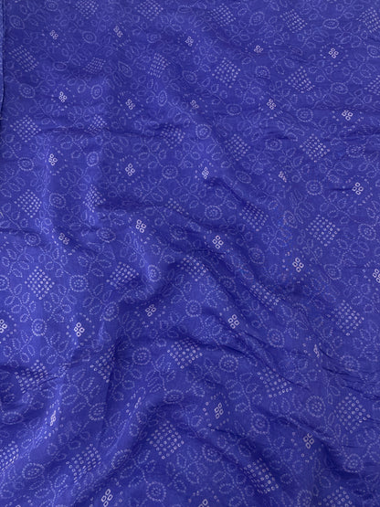 Chanderi Print(Colors Available)44'inch