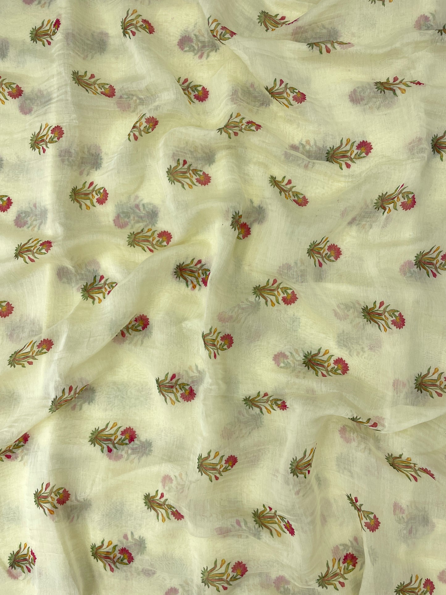 Chanderi Print(Colors Available)44'inch