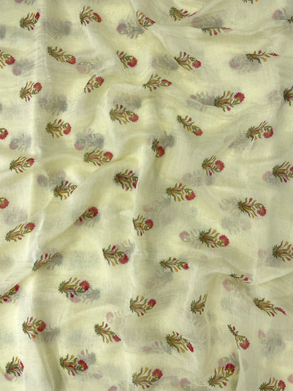 Chanderi Print(Colors Available)44'inch