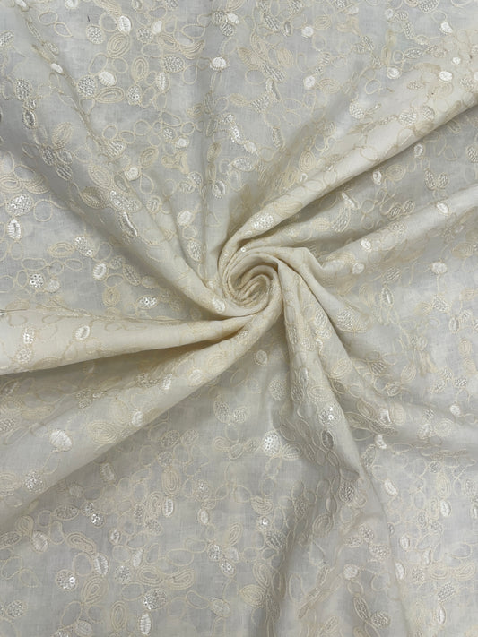 Mysore Silk Embroidery Dyeable