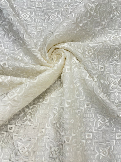 Mysore Silk Embroidery Dyeable