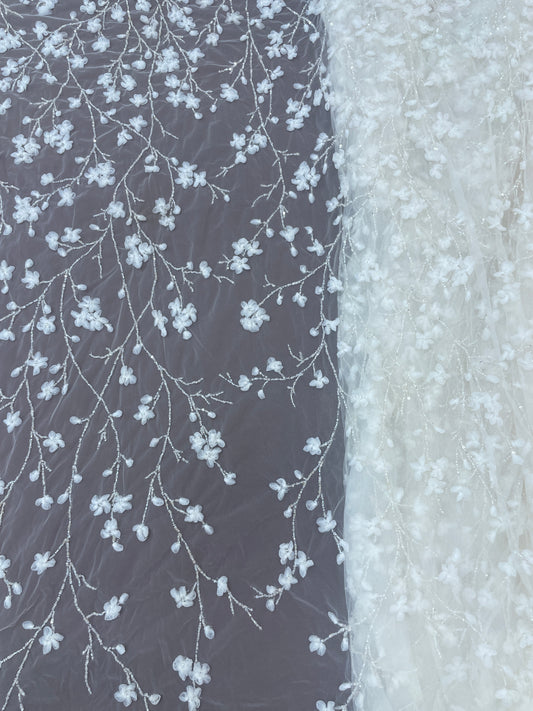 Net Embroidery Handwork (54"Inch)