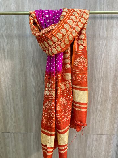 Dola Silk Bandhani Dupatta