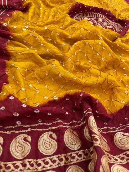 Dola Silk Bandhani Dupatta