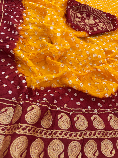 Dola Silk Bandhani Dupatta