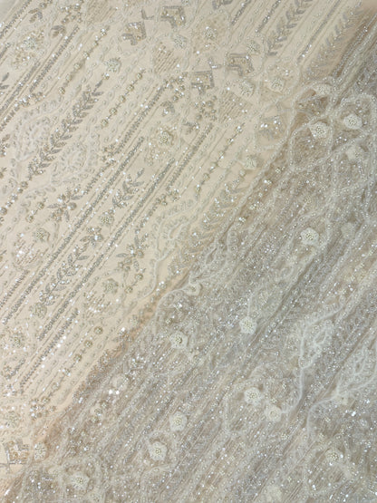 Net Handwork Embroidery (Color Available) 54"Inch