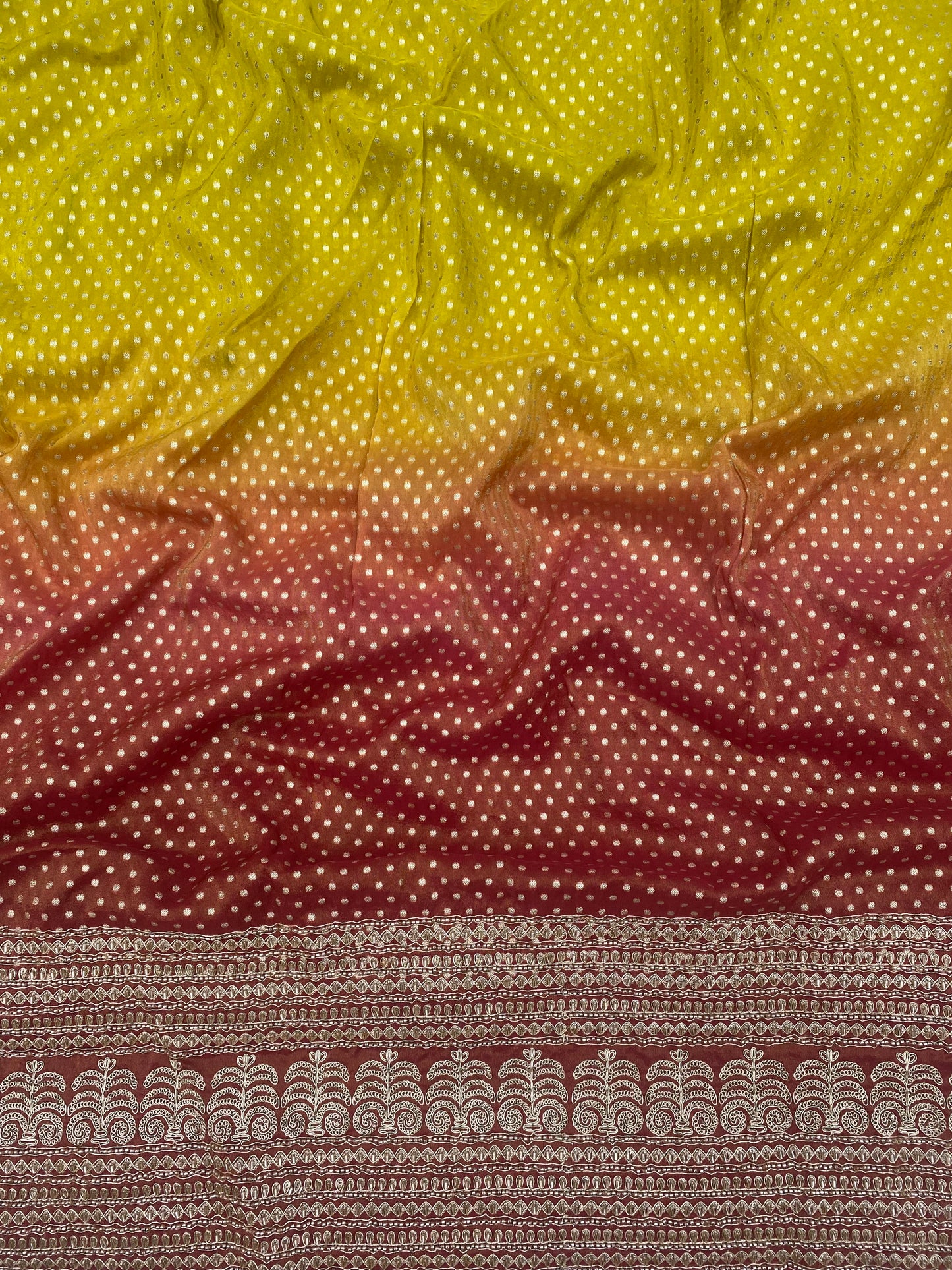 Tissue Pannel Embroidery (colors available) 44"inch