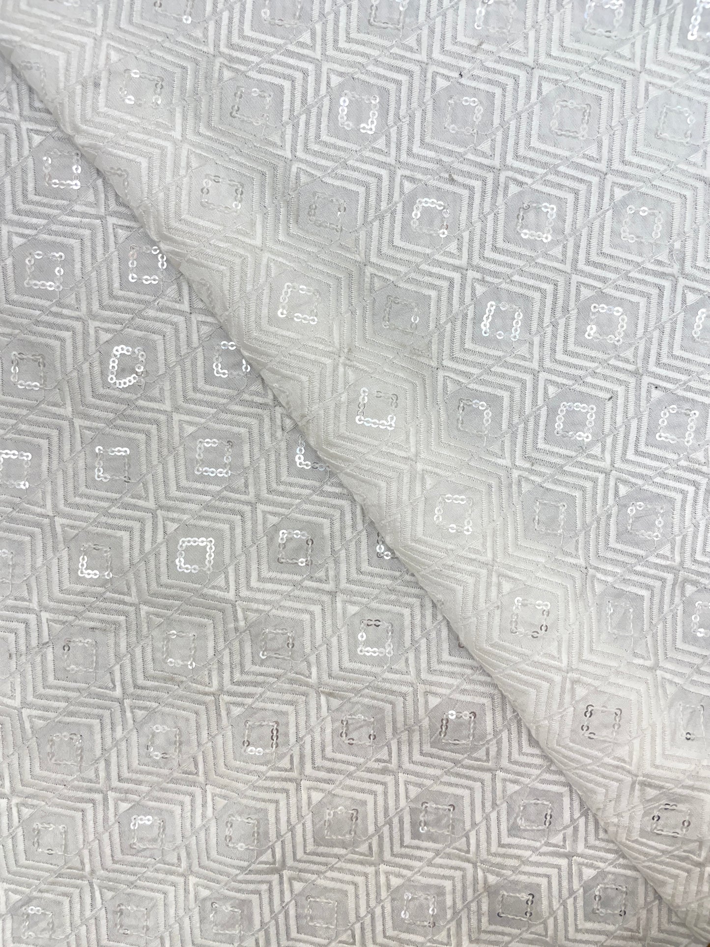 Mysore Silk Embroidery Dyeable