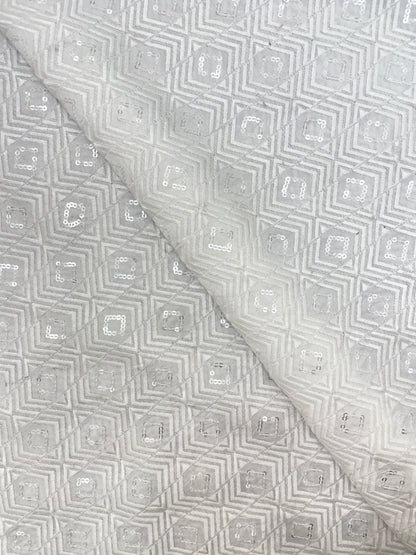 Mysore Silk Embroidery Dyeable