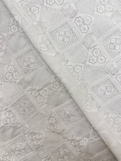 Mysore Silk EMbroidery Dyeable