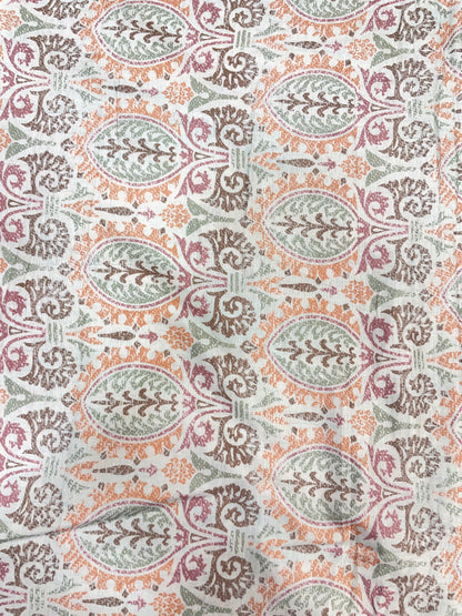 Exclusive Luxurious Minimal Traditional Print On Muslin Fabric