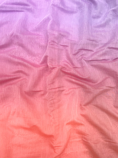 Ombre Mul Chanderi (Colours Available)