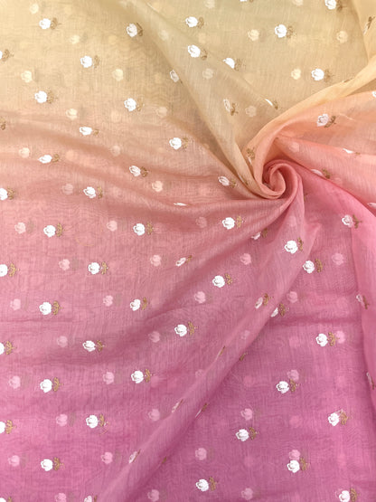 Ombre Mul Chanderi (Colours Available)