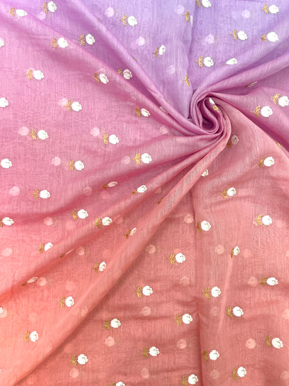 Ombre Mul Chanderi (Colours Available)