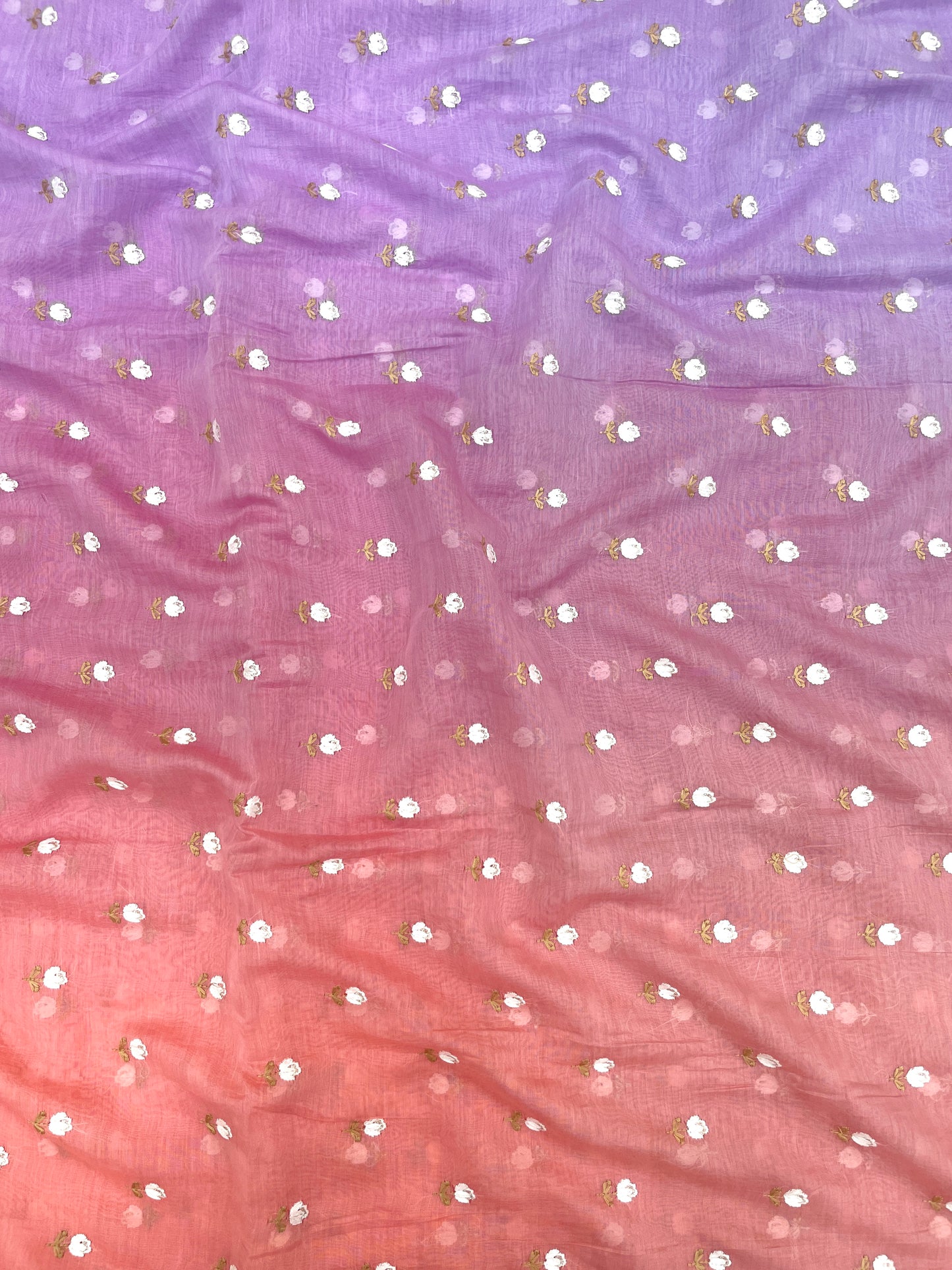 Ombre Mul Chanderi (Colours Available)