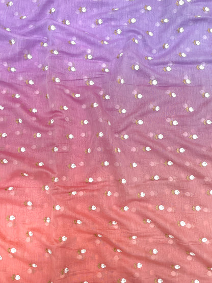Ombre Mul Chanderi (Colours Available)