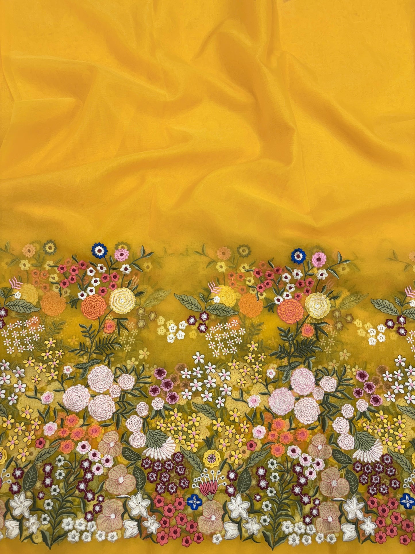 Organza Pannel Embroidery (Colors Available)