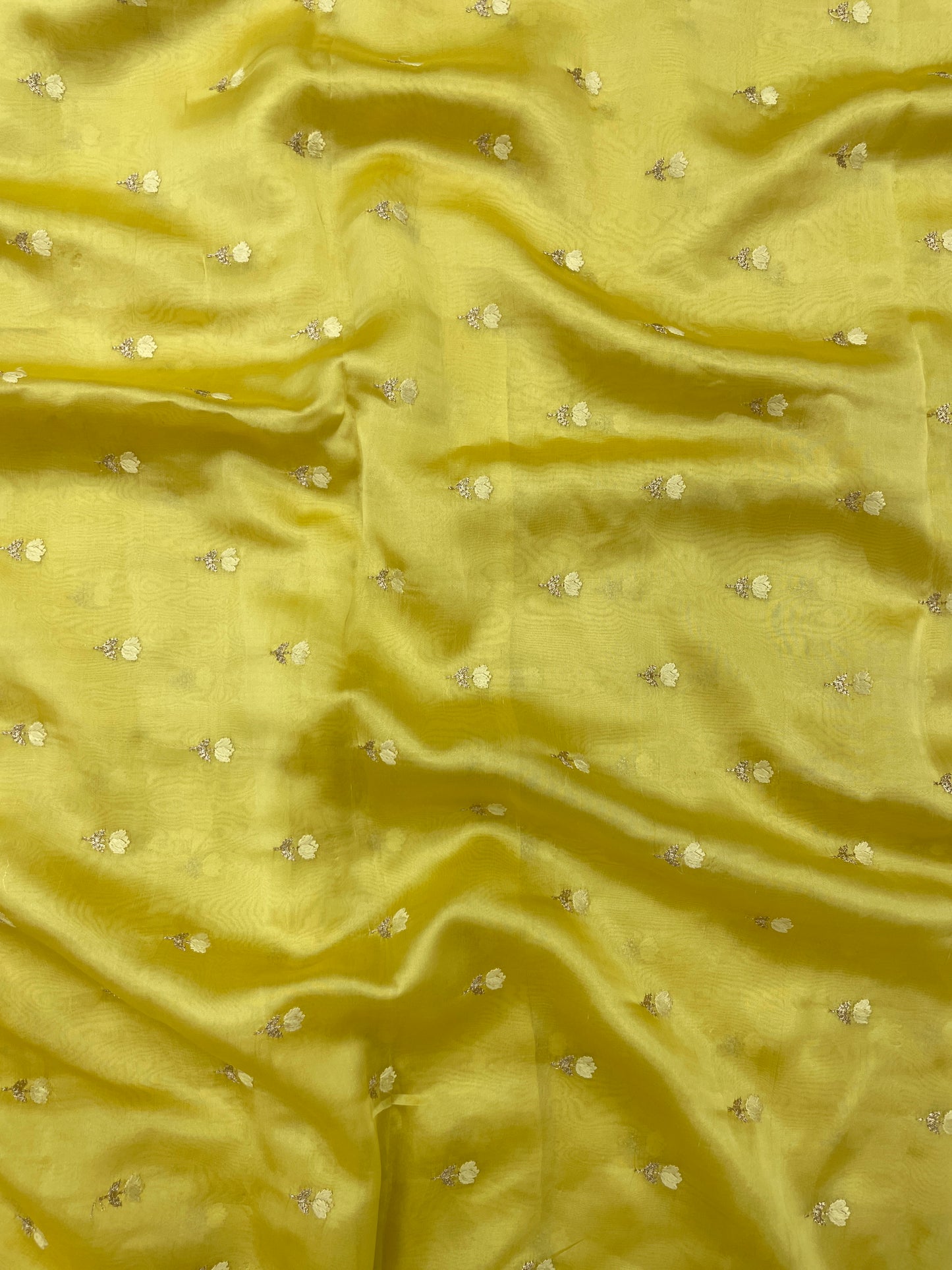 Pure Silk Embroidery (Colours Available) 44" inch