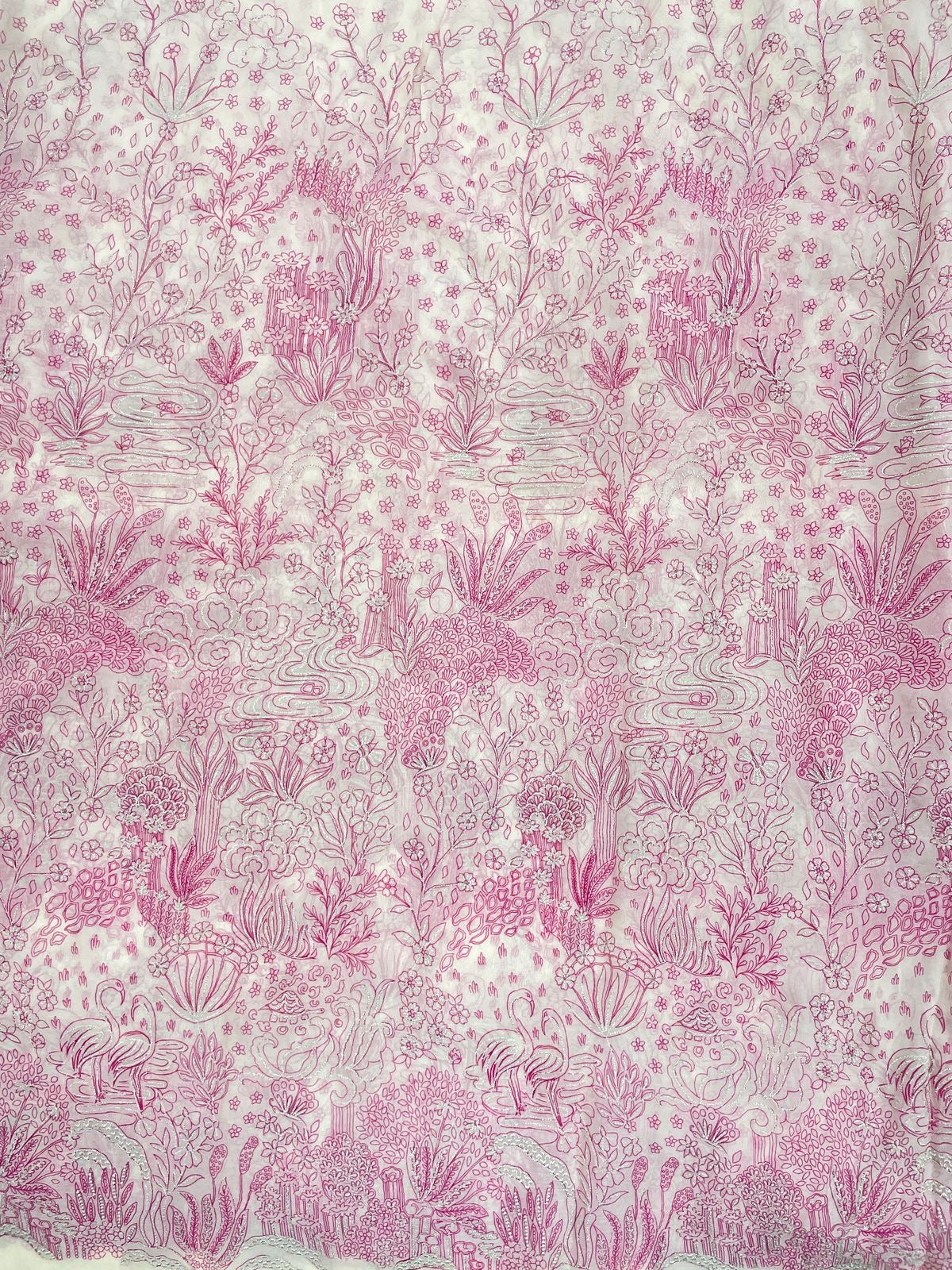 Viscose Organza Embroidery