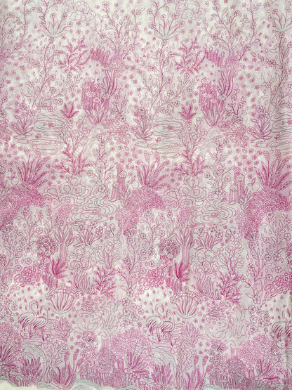 Viscose Organza Embroidery