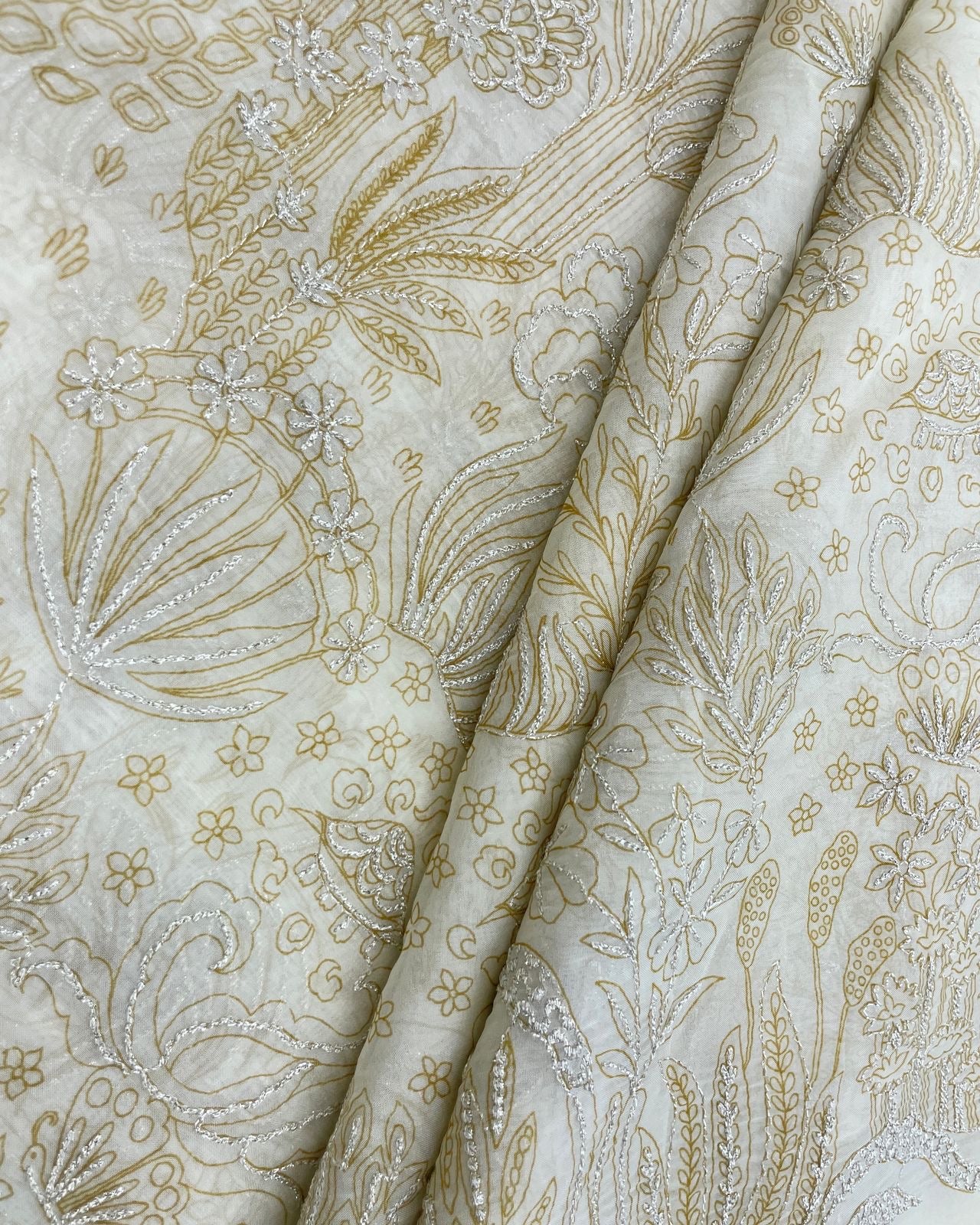 Viscose Organza Embroidery