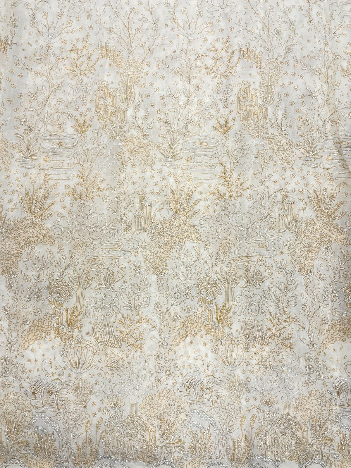 Viscose Organza Embroidery