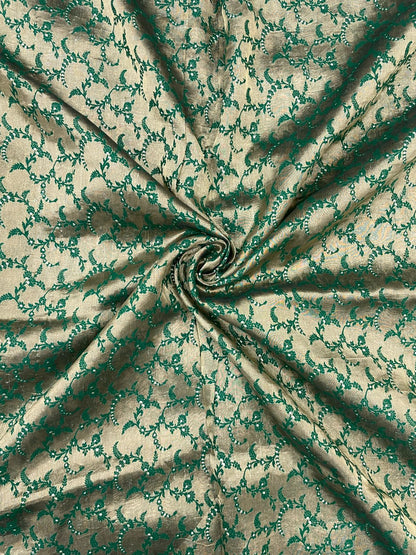 Pure Silk Tissue Embroidery (Color Available) 44"Inch