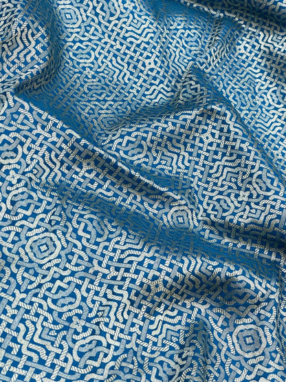 Pure Katan Silk Brocade 44"Inch (Colours Available)