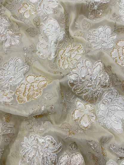 Tissue Beads Embroidery 44"Inch