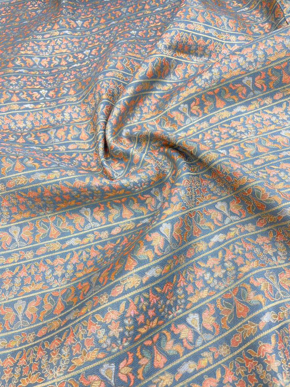 Banarasi Brocade With Position Print 44"Inch (Colours Available)