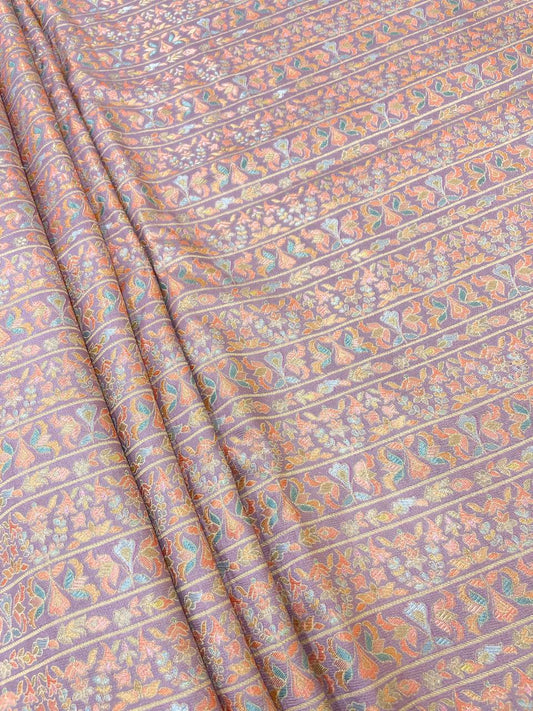 Banarasi Brocade With Position Print 44"Inch (Colours Available)