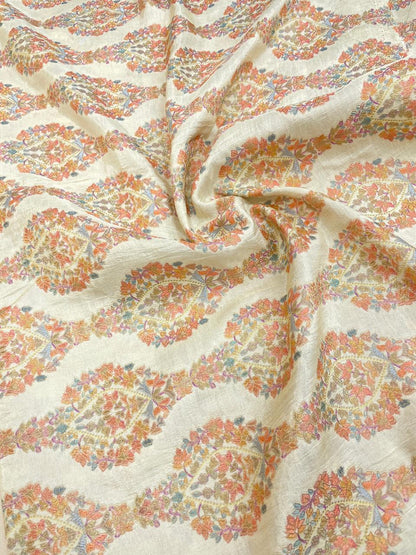 Banarasi Brocade With Position Print 44"Inch (Colours Available)