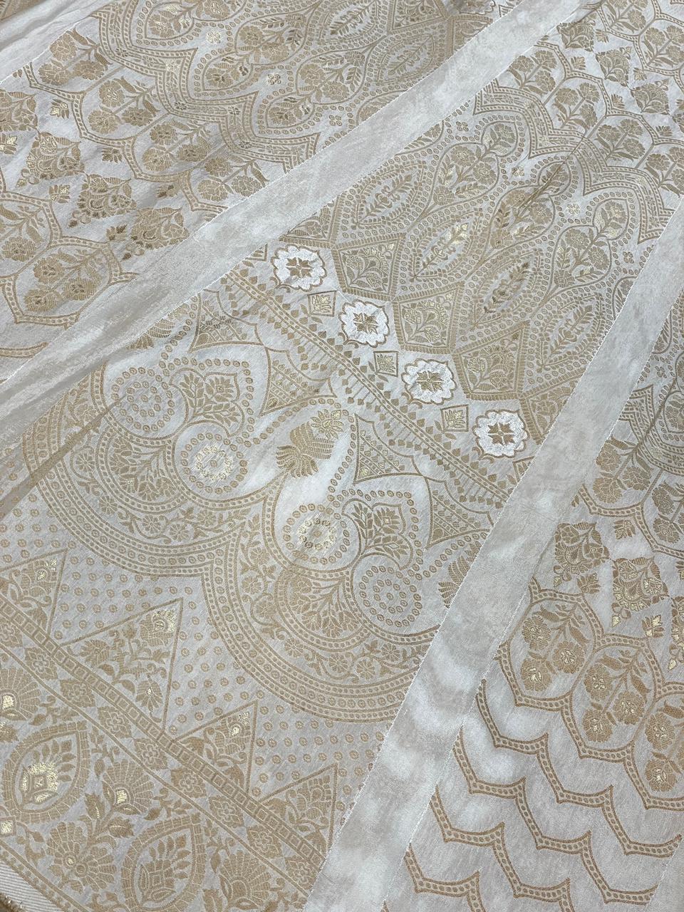 Dyeable Banarasi Brocade Kali (16 Kali)
