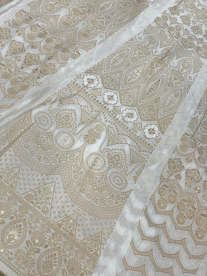 Dyeable Banarasi Brocade Kali (16 Kali)