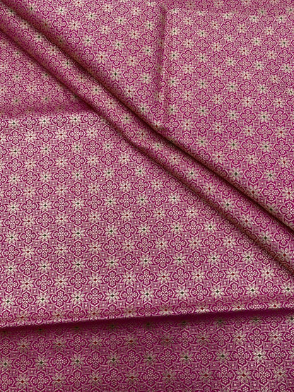 Pure Banarasi Brocade (Color Available) 44"Inch