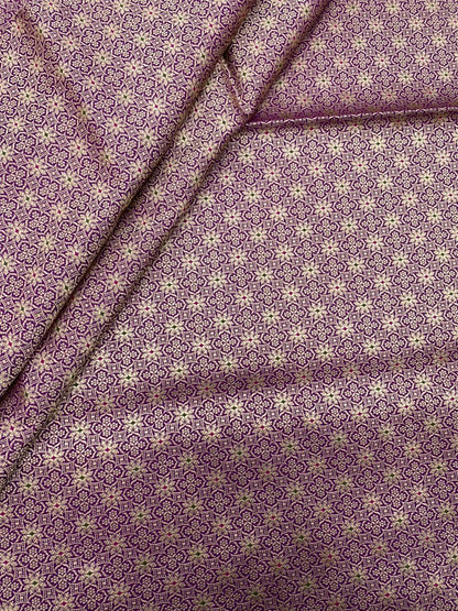 Pure Banarasi Brocade (Color Available) 44"Inch