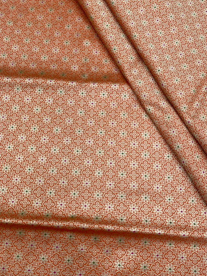 Pure Banarasi Brocade (Color Available) 44"Inch