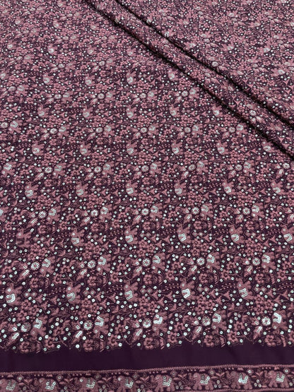 Georgette Embroidery (44"Inch)