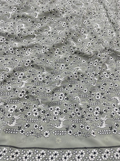 Georgette Embroidery (44"Inch)