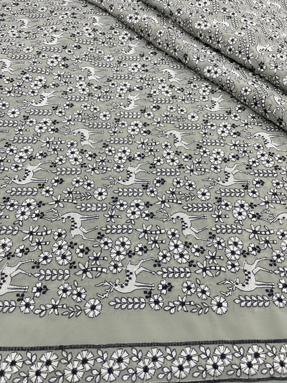 Georgette Embroidery (44"Inch)