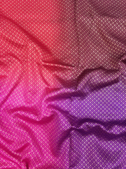 Pure Katan Silk Brocade 4D (Color Available) 44"Inch