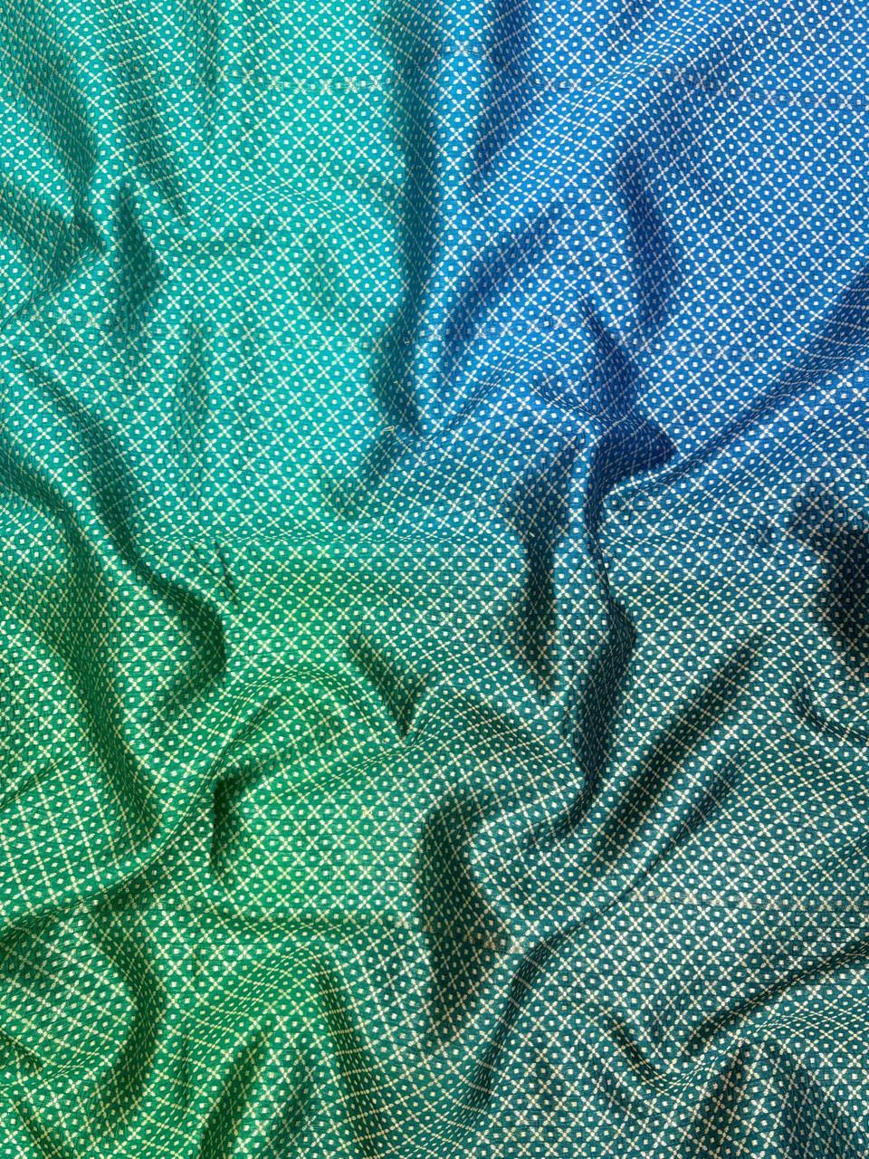 Pure Katan Silk Brocade 4D (Color Available) 44"Inch