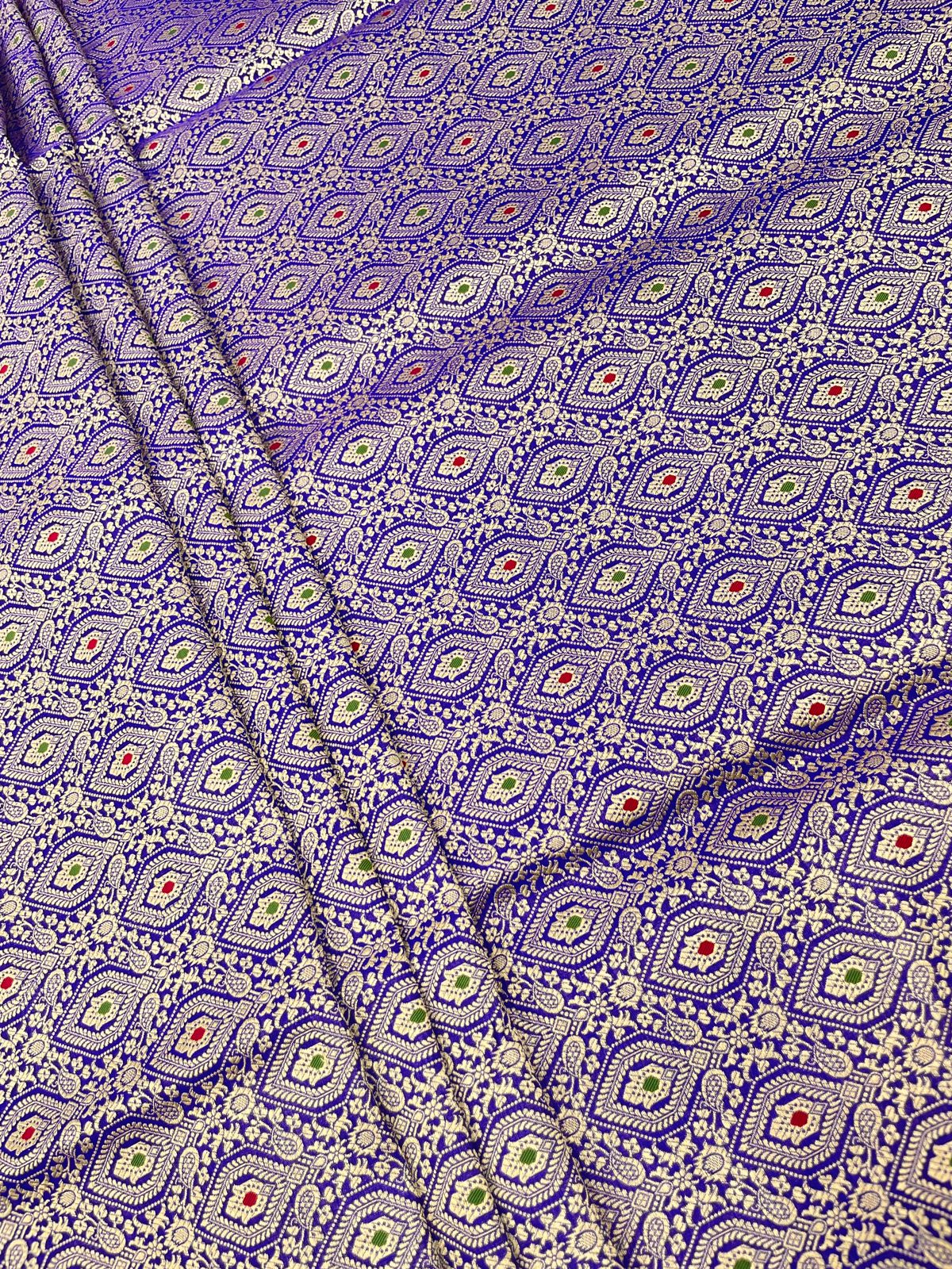 Pure Banarasi Brocade 44"Inch (Colours Available)