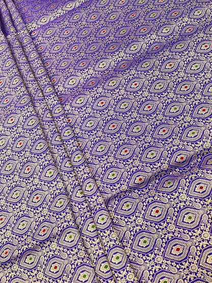 Pure Banarasi Brocade 44"Inch (Colours Available)