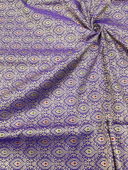 Pure Banarasi Brocade 44"Inch (Colours Available)