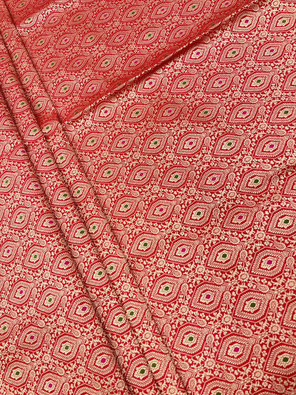 Pure Banarasi Brocade 44"Inch (Colours Available)